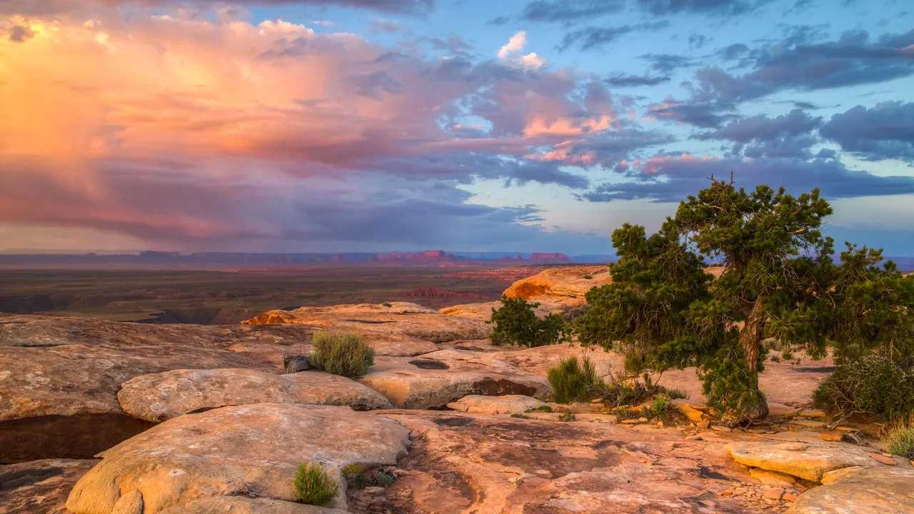 Cedar Mesa and Muley Point near Bears Ears National Monument, Utah, United States