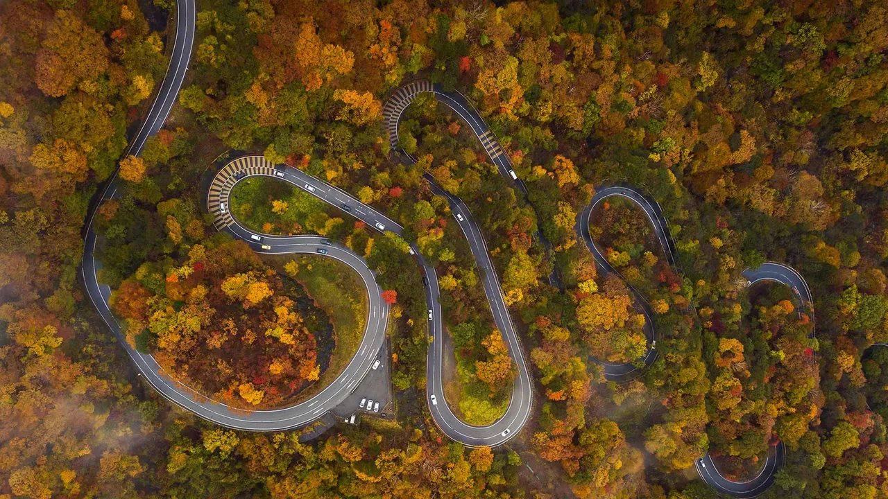 伊吕波坂山道，日本日光市