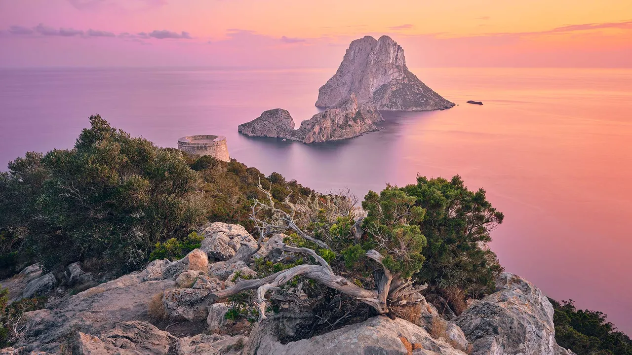 Islets of Es Vedr&agrave; and Es Vedranell, Ibiza, Spain