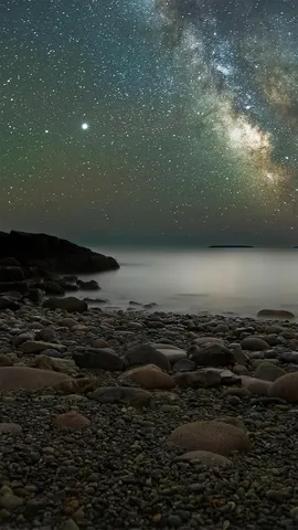 繁星闪烁的夜晚