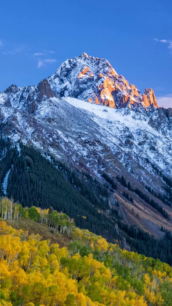 En haut du Colorado