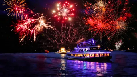 Ein sensationelles Feuerwerkspektakel