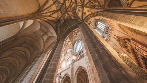 尖頭アーチと肋骨ヴォールト